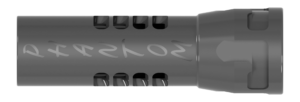 fenix phantom .223 grey paint anodize letters trans background